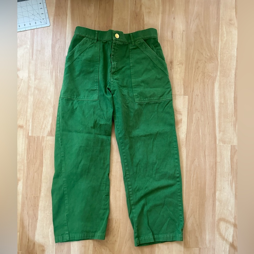 BIg Bud Press Green Forest Green Work Pants